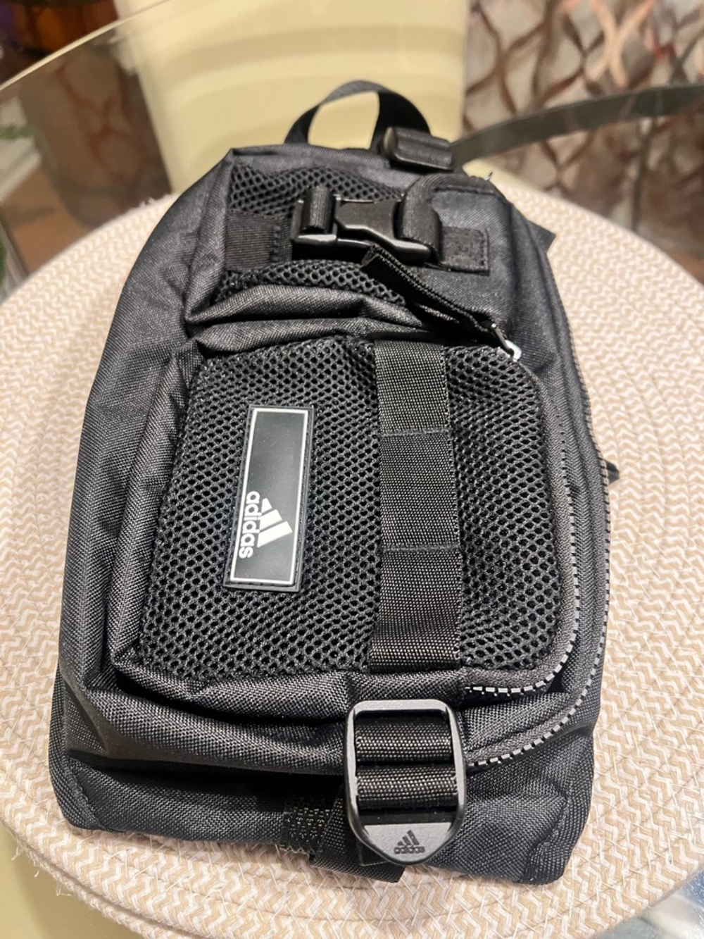 adidas Black Tactical Sling Belt Bag - Picture 2 of 6